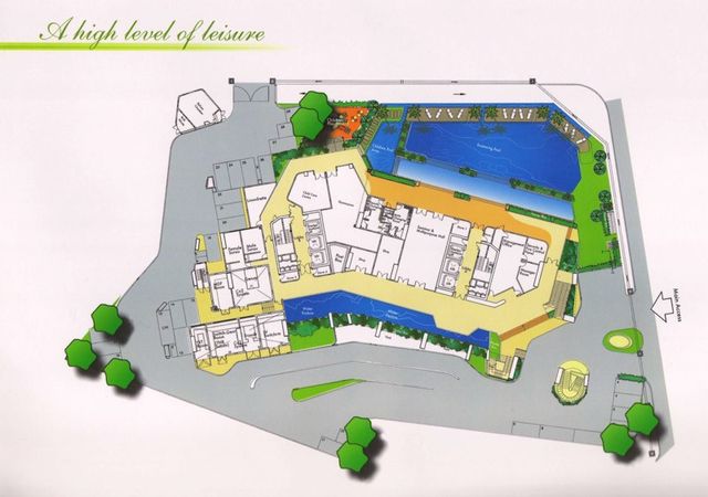 Site plan of the Idaman Residence facilities