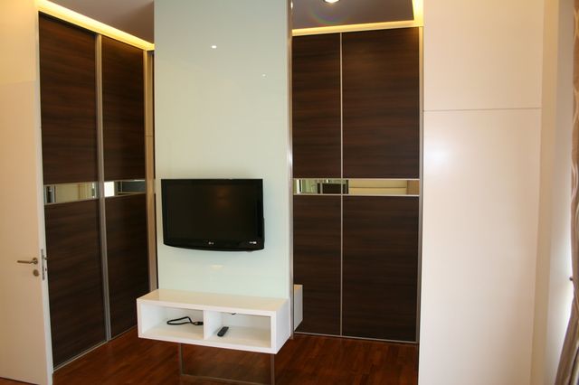 Bedroom with fitted wardrobes